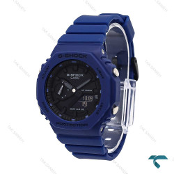 ساعت جیشاک زنانه GMA-S2100 آبی کاربنی G-shock-6400-L
