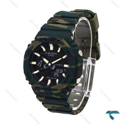 ساعت جیشاک زنانه GMA-S2100 سبز چریکی G-shock-6404-L
