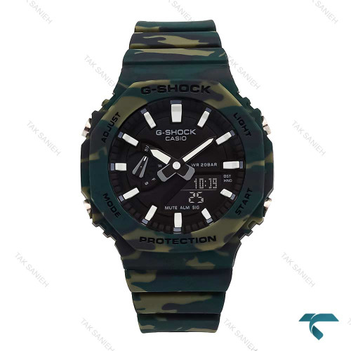 ساعت جیشاک زنانه GMA-S2100 سبز چریکی G-shock-6404-L ساعت جیشاک زنانه GMA-S2100 سبز چریکی G-shock-6404-L