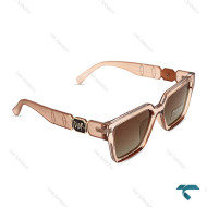 عینک آفتابی دیور زنانه قهوه ای شفاف Dior-6438-L