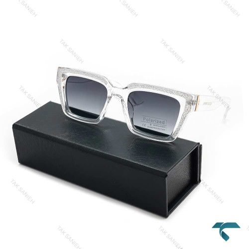 عینک آفتابی جیمی چو زنانه سفید شفاف Jimmy Choo-6455-L