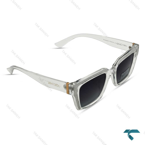 عینک آفتابی جیمی چو زنانه سفید شفاف Jimmy Choo-6455-L