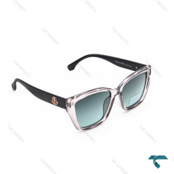 عینک مونتکلر زنانه طوسی قاب شفاف Moncler-6467-L