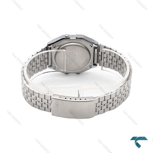 ساعت کاسیو نوستالژی A159WA-N1 مردانه استیل صفحه مشکی Casio-6496-G