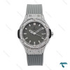 ساعت هابلوت زنانه طوسی فول نگین Hublot-6510-L ساعت هابلوت زنانه طوسی فول نگین Hublot-6510-L