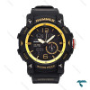 ساعت مچی هامر دوزمانه 1428 مردانه زرد مشکی Hummer-6512-G ساعت مچی هامر دوزمانه 1428 مردانه زرد مشکی Hummer-6512-G