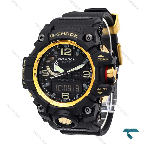 ساعت کاسیو جیشاک GWG-1000 مردانه مشکی طلایی Gshock-6556-G
