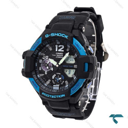 ساعت جیشاک GA-1100 مردانه آبی مشکی Gshock-6564-G