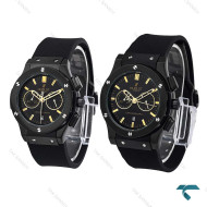 ساعت ست هابلوت مشکی ایندکس طلایی Hublot-6579-S