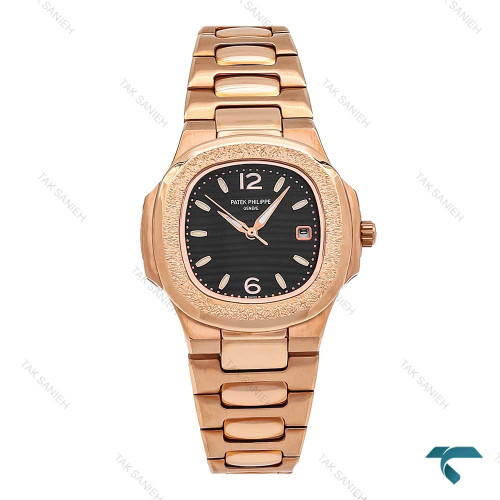 ساعت پتک فیلیپ زنانه رزگلد صفحه مشکی Patek-6600-L ساعت پتک فیلیپ زنانه رزگلد صفحه مشکی Patek-6600-L