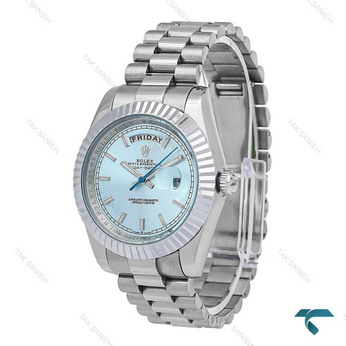 ساعت مردانه رولکس دی دیت استیل صفحه آبی Rolex-6634-G ساعت مردانه رولکس دی دیت استیل صفحه آبی Rolex-6634-G
