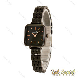 ساعت دنیل ولینگتون زنانه مربعی فول مشکی DW-5626-L