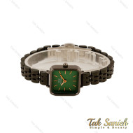 ساعت دنیل ولینگتون زنانه مربعی مشکی صفحه سبز DW-5627-L ساعت دنیل ولینگتون زنانه مربعی مشکی صفحه سبز DW-5627-L