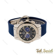 ساعت هابلوت مردانه سه موتوره کرنوگراف سیلور سرمه ای Hublot-5641-G ساعت هابلوت مردانه سه موتوره کرنوگراف سیلور سرمه ای Hublot-5641-G