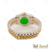 ساعت رولکس مردانه دورنگ طلایی صفحه سرمه ای ایندکس خطی Rolex-5652-G ساعت رولکس مردانه دورنگ طلایی صفحه سرمه ای ایندکس خطی Rolex-5652-G