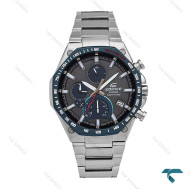 ساعت کاسیو ادیفایس EQB-1100 مردانه نقره ای صفحه دودی Casio-6671-G