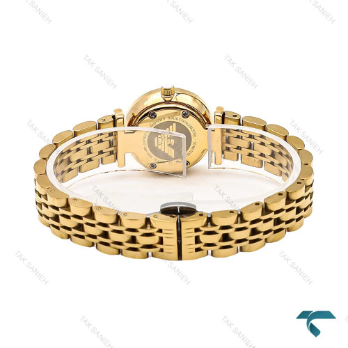ساعت زنانه امپریو آرمانی مینی طلایی صفحه سبز Armani-6684-L