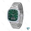 ساعت مردانه کاسیو دوزمانه چهارگوش سیلور صفحه سبز Casio-6713-G ساعت مردانه کاسیو دوزمانه چهارگوش سیلور صفحه سبز Casio-6713-G