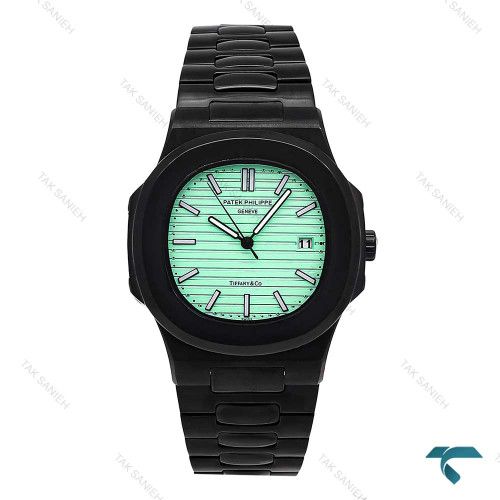 پتک فیلیپ ناتیلوس مردانه مشکی صفحه تیفانی Patek-6727-L پتک فیلیپ ناتیلوس مردانه مشکی صفحه تیفانی Patek-6727-L