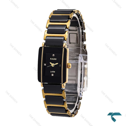 ساعت رادو Integral زنانه طلایی مشکی Rado-6732-L ساعت رادو Integral زنانه طلایی مشکی Rado-6732-L