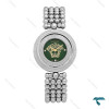 ساعت زنانه ورساچه قاب چرخان سیلور صفحه سبز Versace-6746-L ساعت زنانه ورساچه قاب چرخان سیلور صفحه سبز Versace-6746-L