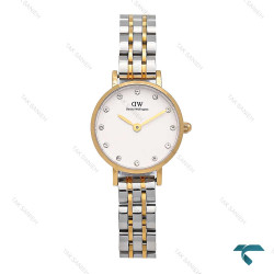 ساعت دنیل واینگتون زنانه مینی گرد دورنگ طلایی ایندکس نگین DW-6762-L ساعت دنیل واینگتون زنانه مینی گرد دورنگ طلایی ایندکس نگین DW-6762-L