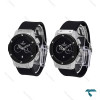 ساعت ست هابلوت نقره ای مشکی مهندسی Hublot-6786-S