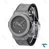 ساعت هابلوت زنانه سه موتوره طوسی صفحه مهندسی Hublot-6788-L