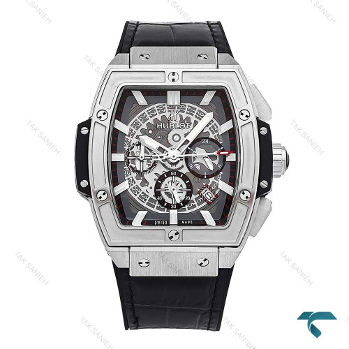 ساعت هابلوت Spirit of Big Bang مردانه سیلور مشکی Hublot-6797-G