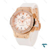 ساعت هابلوت زنانه سه موتوره رزگلد سفید دورنگین Hublot-6838-L ساعت هابلوت زنانه سه موتوره رزگلد سفید دورنگین Hublot-6838-L
