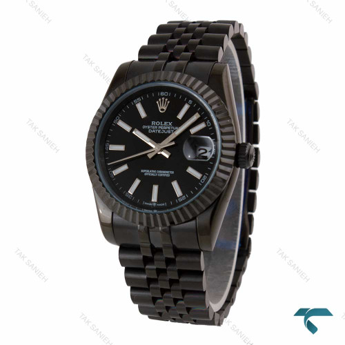 ساعت مردانه رولکس دیت جاست فول مشکی Rolex-6847-G ساعت مردانه رولکس دیت جاست فول مشکی Rolex-6847-G