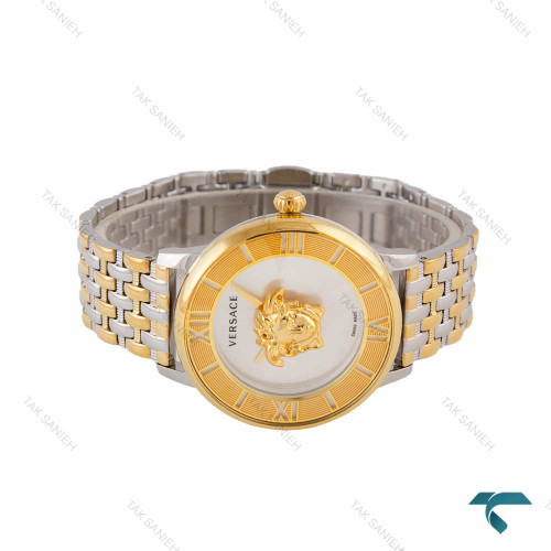 ساعت ورساچه La Medusa زنانه دورنگ طلایی Versace-6854-L ساعت ورساچه La Medusa زنانه دورنگ طلایی Versace-6854-L