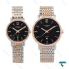 ساعت ست سیتیزن VIP دورنگ رزگلد صفحه مشکی Citizen-6865-S