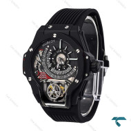 ساعت بیگ بنگ هابلوت مردانه فول مشکی Hublot-6871-G ساعت بیگ بنگ هابلوت مردانه فول مشکی Hublot-6871-G