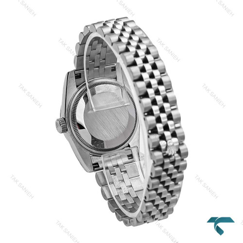 ساعت زنانه رولکس نقره ای صفحه صورتی دورنگین Rolex-6898-L ساعت زنانه رولکس نقره ای صفحه صورتی دورنگین Rolex-6898-L