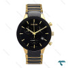 ساعت مردانه رادو CENTRIX طلایی مشکی کرنوگراف Rado-6937-G