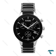 ساعت رادو CENTRIX مردانه کرنوگراف سیلور مشکی Rado-6938-G