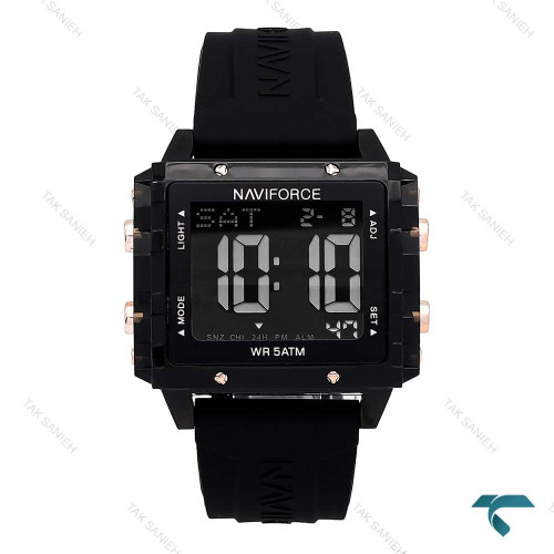ساعت نیوی فورس NF7101 مشکی NaviForce-6941-L ساعت نیوی فورس NF7101 مشکی NaviForce-6941-L