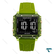 ساعت نیوی فورس NF7101  دخترانه پسرانه سبز NaviForce-6944-L