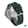 ساعت نیوی فورس NF9221 مردانه سیلور سبز بند رابر NaviForce-6963-G