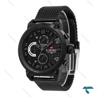 ساعت مردانه نیوی فورس NF9068 فول مشکی NaviForce-7007-G ساعت مردانه نیوی فورس NF9068 فول مشکی NaviForce-7007-G