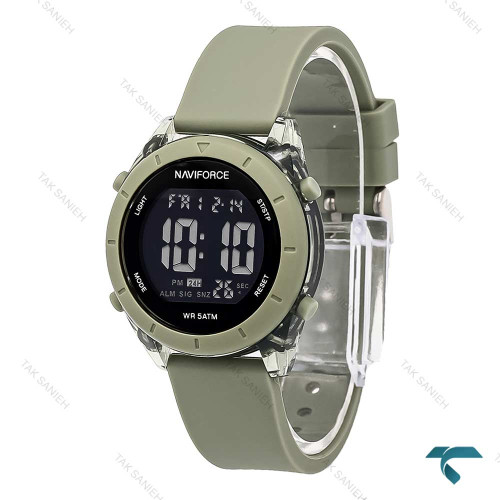 ساعت دخترانه NF7108 نیوی فورس سبز NaviForce-7015-L