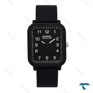 ساعت رسپینا پسرانه دخترانه مستطیلی فول مشکی Respina-7035-L