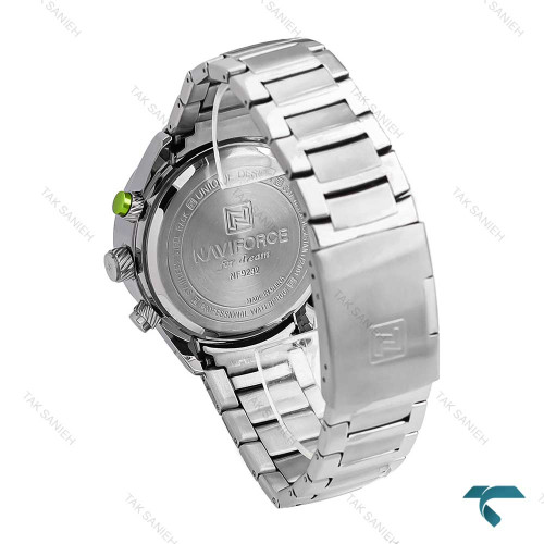 ساعت نیوی فورس NF9232 مردانه دوزمانه صفحه سبز NaviForce-7052-G ساعت نیوی فورس NF9232 مردانه دوزمانه صفحه سبز NaviForce-7052-G