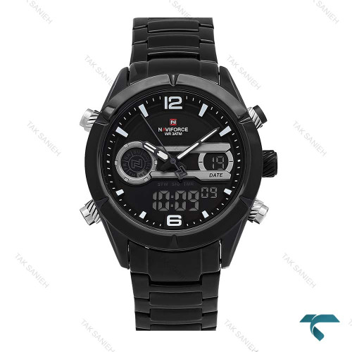 ساعت ناوی فورس NF9232 مردانه دوزمانه مشکی NaviForce-7057-G ساعت ناوی فورس NF9232 مردانه دوزمانه مشکی NaviForce-7057-G