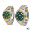 ساعت ست رولکس ساب مارینر دورنگ صفحه سبز Rolex-7062-S ساعت ست رولکس ساب مارینر دورنگ صفحه سبز Rolex-7062-S