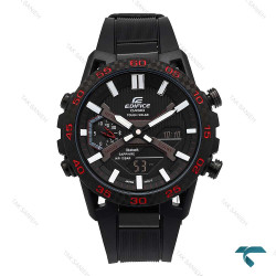 ساعت مردانه Casio کاسیو ادیفایس ECB-2000 بند رابر مشکی Edifice-7135-G