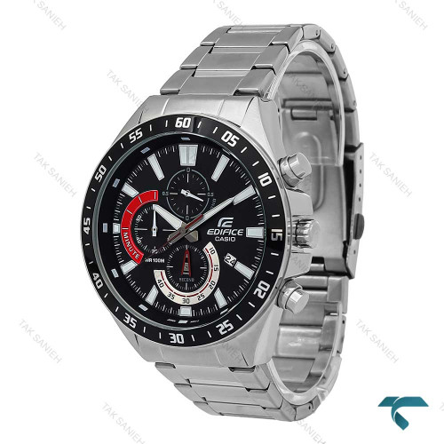 کاسیو ادیفایس efv-620 مردانه استیل مشکی Edifice-7139-G