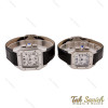 ساعت ست کارتیه سانتوس 100 سه موتوره بند چرم Cartier-5682-S ساعت ست کارتیه سانتوس 100 سه موتوره بند چرم Cartier-5682-S