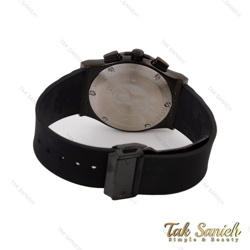 ساعت مردانه هابلوت سه موتوره مشکی ایندکس طلایی Hublot-5685-G ساعت مردانه هابلوت سه موتوره مشکی ایندکس طلایی Hublot-5685-G